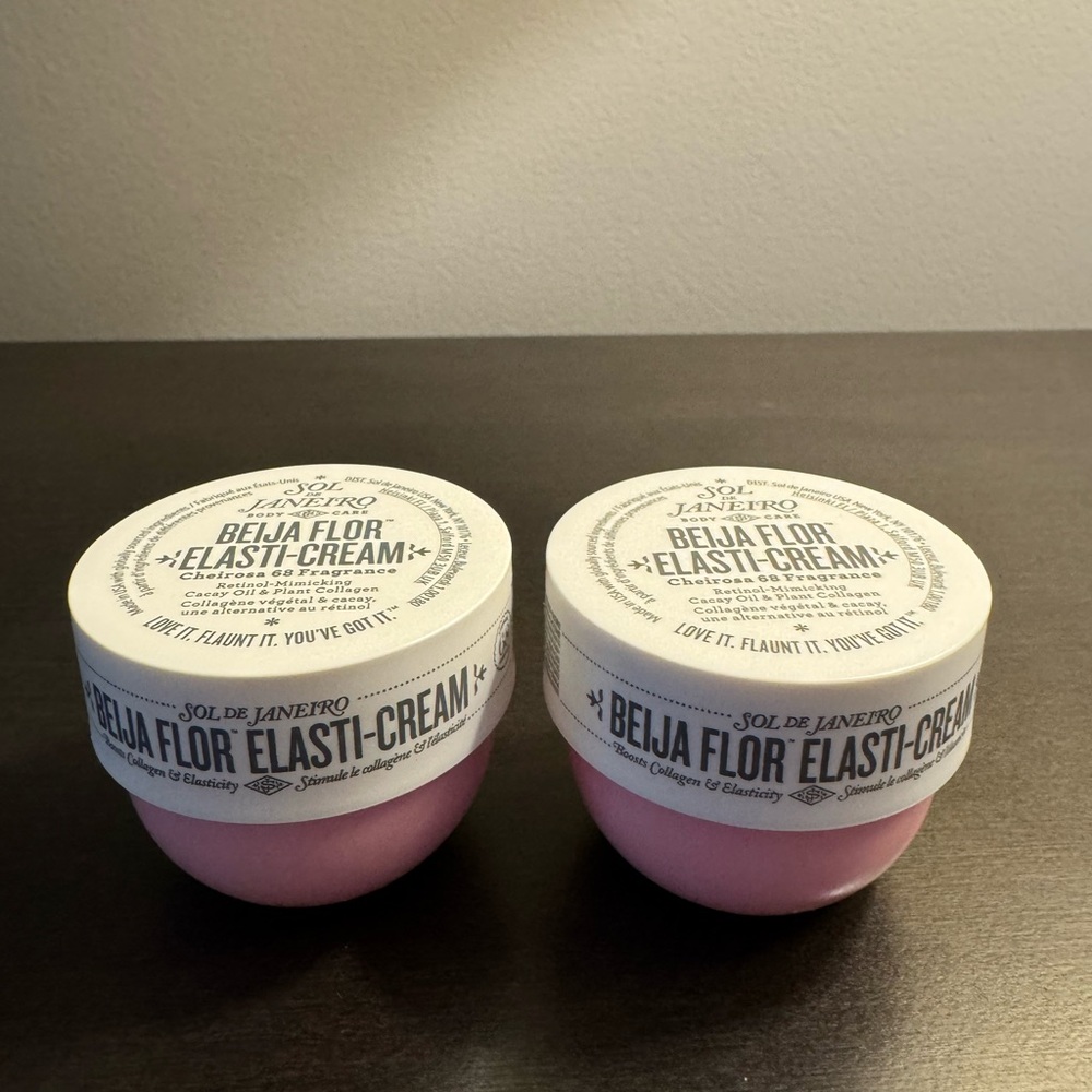 Sol de Janeiro Beija Flor Elasti Cream .84 fl oz 25 ml Travel Size NEW X2